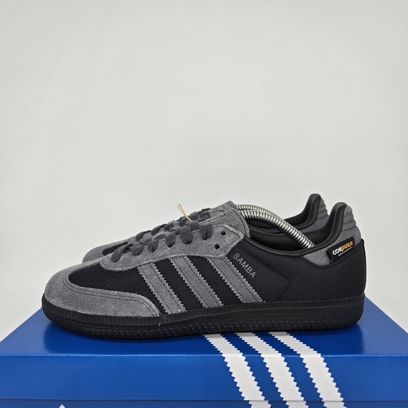 adidas Shoes - New adidas Samba OG Core Black Grey Cordura Shoes Women's Size 6